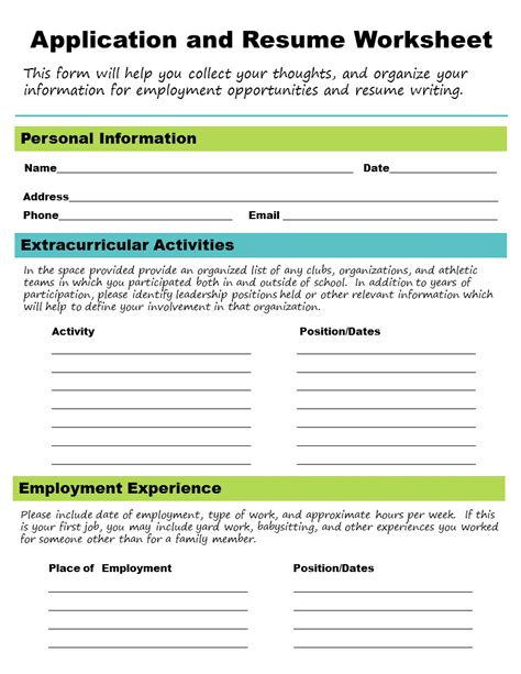 printable job skills worksheets worksheets decoomo