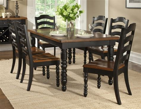 popular black wood dining tables sets