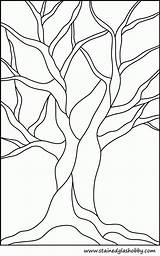 Trunk Colouring Leaves Tree Pages Coloring sketch template