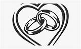 Intertwined Wedding Rings Clipart Clipground Ring sketch template