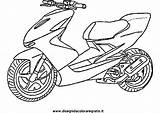Scooter Coloring sketch template