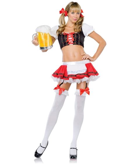 Adult German Beer Girl Halloween Costume Women Costumes