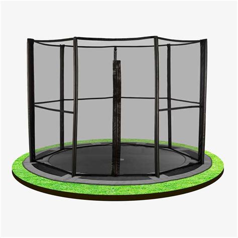 ft capital  ground trampoline safety enclosure