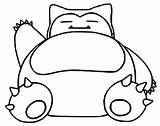 Snorlax Pokemon Coloring Pages Template Morningkids sketch template