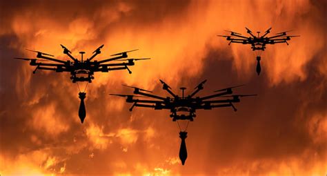 drone warfare advantages  challenges  weaponized drones