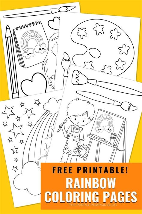 rainbow coloring pages rainbow coloring page coloring pages  kids