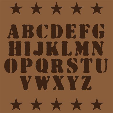 printable western alphabet letters     printablee