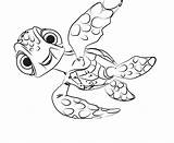 Coloring Finding Pages Dory Printable Nemo Coloringtop Squirt Print sketch template