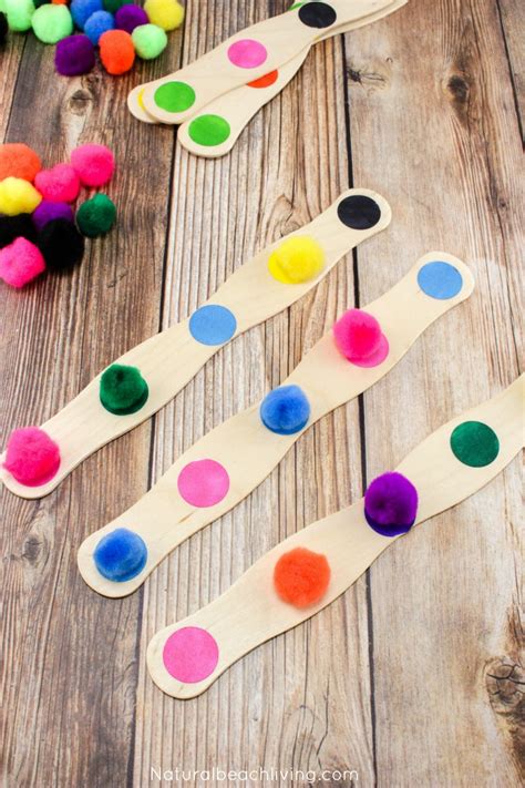 easy   diy color activity  preschool toddlers natural