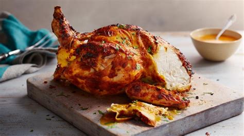 Spiced Roast Chicken Recipe Bbc Food