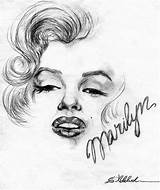 Drawing Marylin Copia Sketches sketch template
