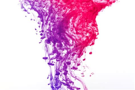 colored ink splash stock image image  abstract abyss