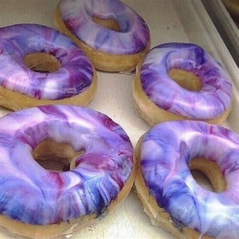 donuts purple food image 2787400 by miss dior on