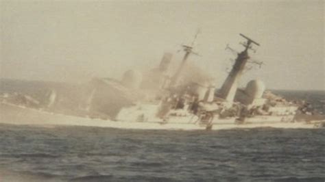 hms coventry sinking remembered   anniversary bbc news