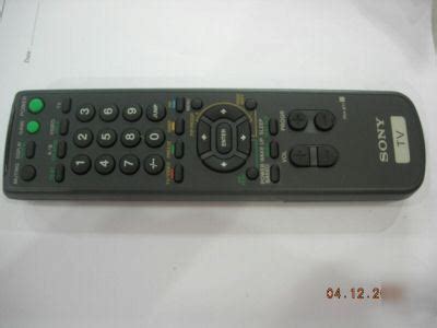sony original tv remote rm