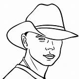 Kenny Chesney Aldean sketch template