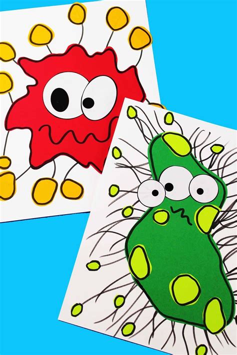 germ craft  fun   teach kids  germs   germs preschool activities germ