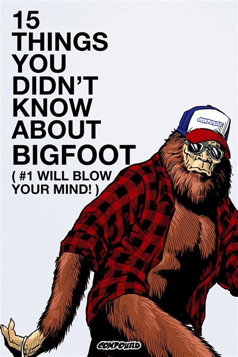 15 things you didn t know about bigfoot