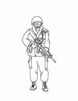 Soldat Moderne Coloriages Enfant Soldats sketch template