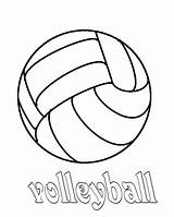 Volleyball Coloring Print Pages Color Court Drawing Preschool Getdrawings Colornimbus sketch template