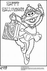 Elmo Coloring Pages Halloween Fish Female He Scary Seems Consider Monster Then sketch template