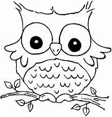 Coloring Fall Animals Pages Owl Sheets Color Printable Getcolorings sketch template