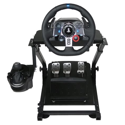 racing gaming wheel staender fuer logitech  greater rigidity twin trs ebay