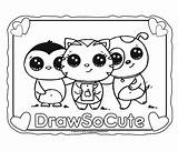 Cute Coloring Pages Draw So Selfie Drawsocute Drawings Print Drawing Dog Girl Cartoon Wennie Penquin Cat Disney Fans Outs Tutorials sketch template