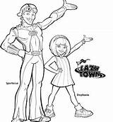 Coloring Lazytown Pages Print Lazy Town Posters Check Right Now Splash sketch template
