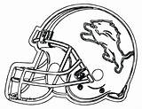 Coloring Helmet Lions Detroit Pages Football Logo Redskins Kids Broncos Drawing Lion Colts Lsu Denver Panthers Michigan Carolina Printable Color sketch template