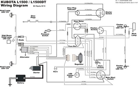 kubota starter wiring diagram collection