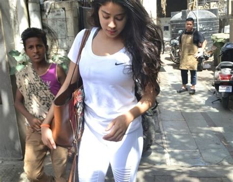 see sexy pics of jhanvi kapoor caught doing some mysterious acts