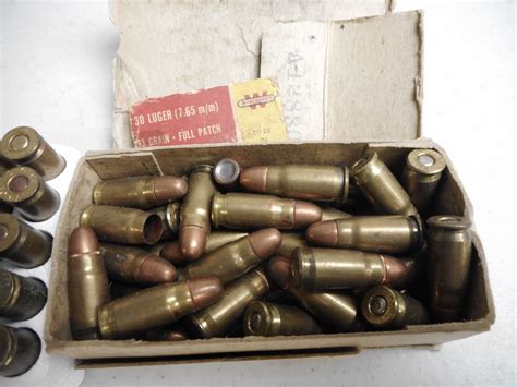 luger mm assorted ammo