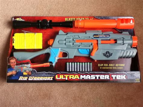 Outback Nerf Review Buzz Bee Ultra Master Tek Snipe 15m