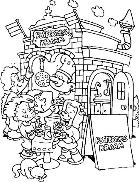 carnival games pages coloring pages