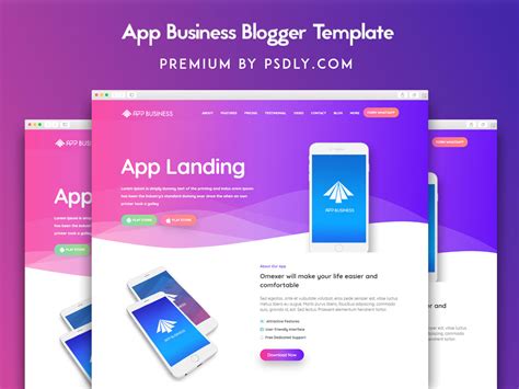 find     blogger templates   business
