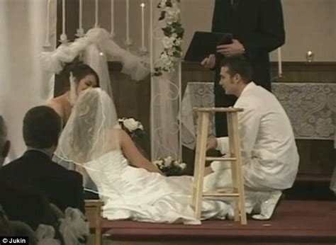 Bride Struggles To Stay Conscious At The Altar And Ceremony Conducted