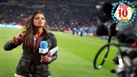 Top 10 Hottest Women Sports Reporters Ever Youtube