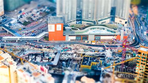 abstract futuristic hong kong city photograph  perfect lazybones fine art america