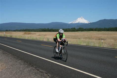 View Of Mt Hood In The Distance On The Way To Time Station 1