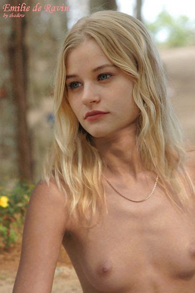 emilie de ravin tits fake