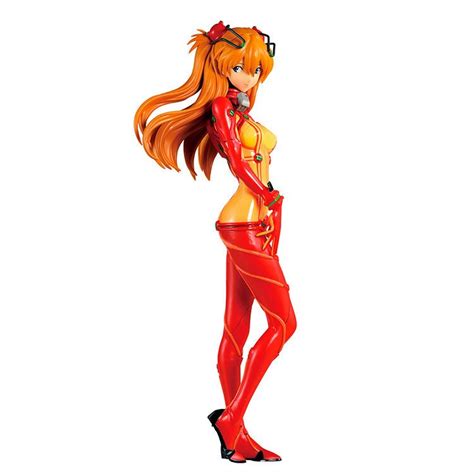 original eva asuka langley soryu  anime action figure toys pvc abs model cm collectible