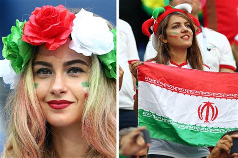 Iran Vs Spain World Cup Match Women Flock To Game While