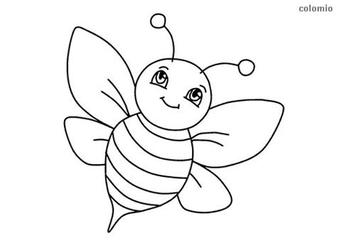 printable coloring pages  bees