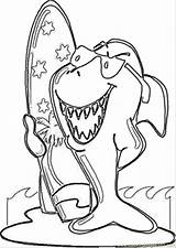 Coloring Pages Australia Shark Surfing Kids Colouring Australian Great Cartoon Printable Color Sharks Flag Print Clipart Getcolorings Getdrawings Popular Clip sketch template