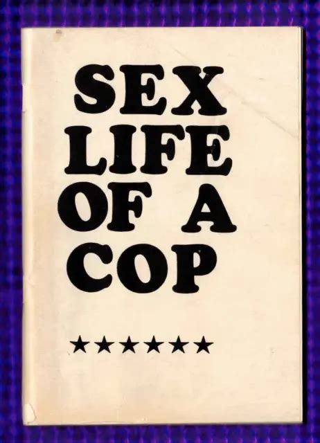 Rare Sex Life Of A Cop Oscar Peck Pirated 1970s Edition 19 99 Picclick