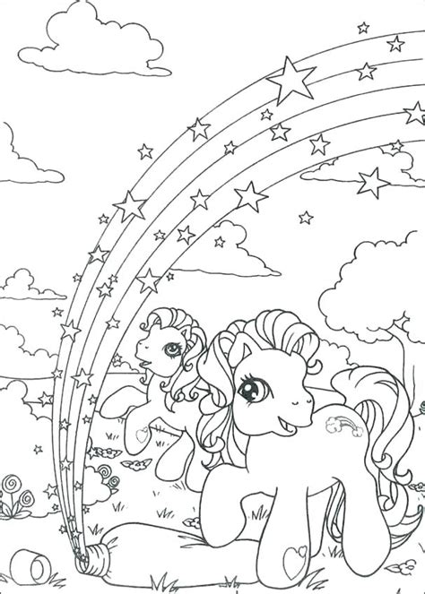 rainbow coloring pages  toddlers  getdrawings