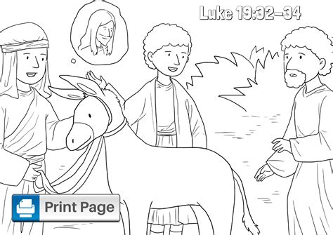 printable palm sunday coloring pages  kids connectus