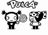 Pucca Coloring Pages Kleurplaten sketch template