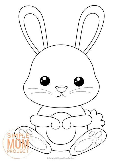 cute bunnies coloring pages coloring home